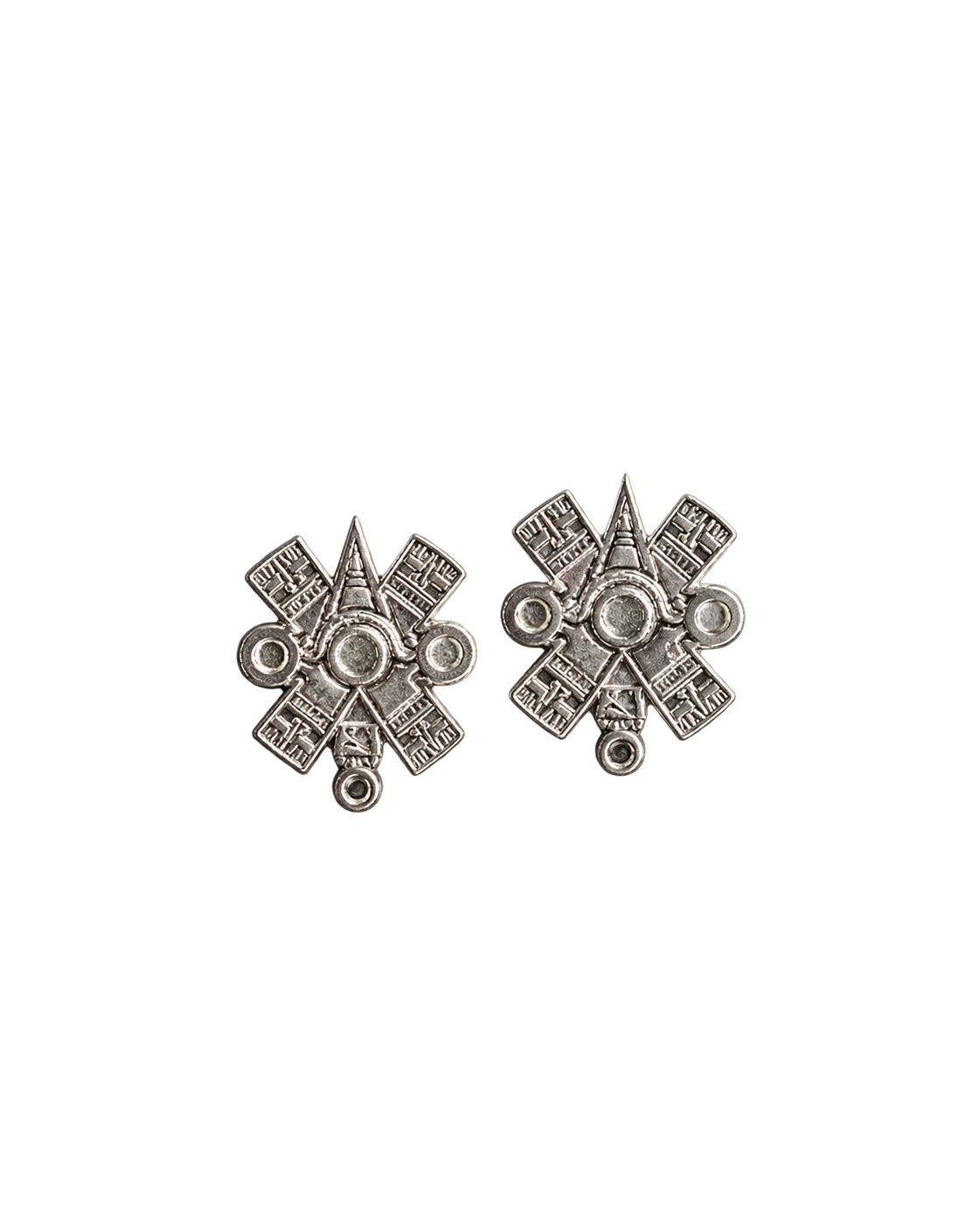 SILVER NAHUI OLLIN EARRINGS