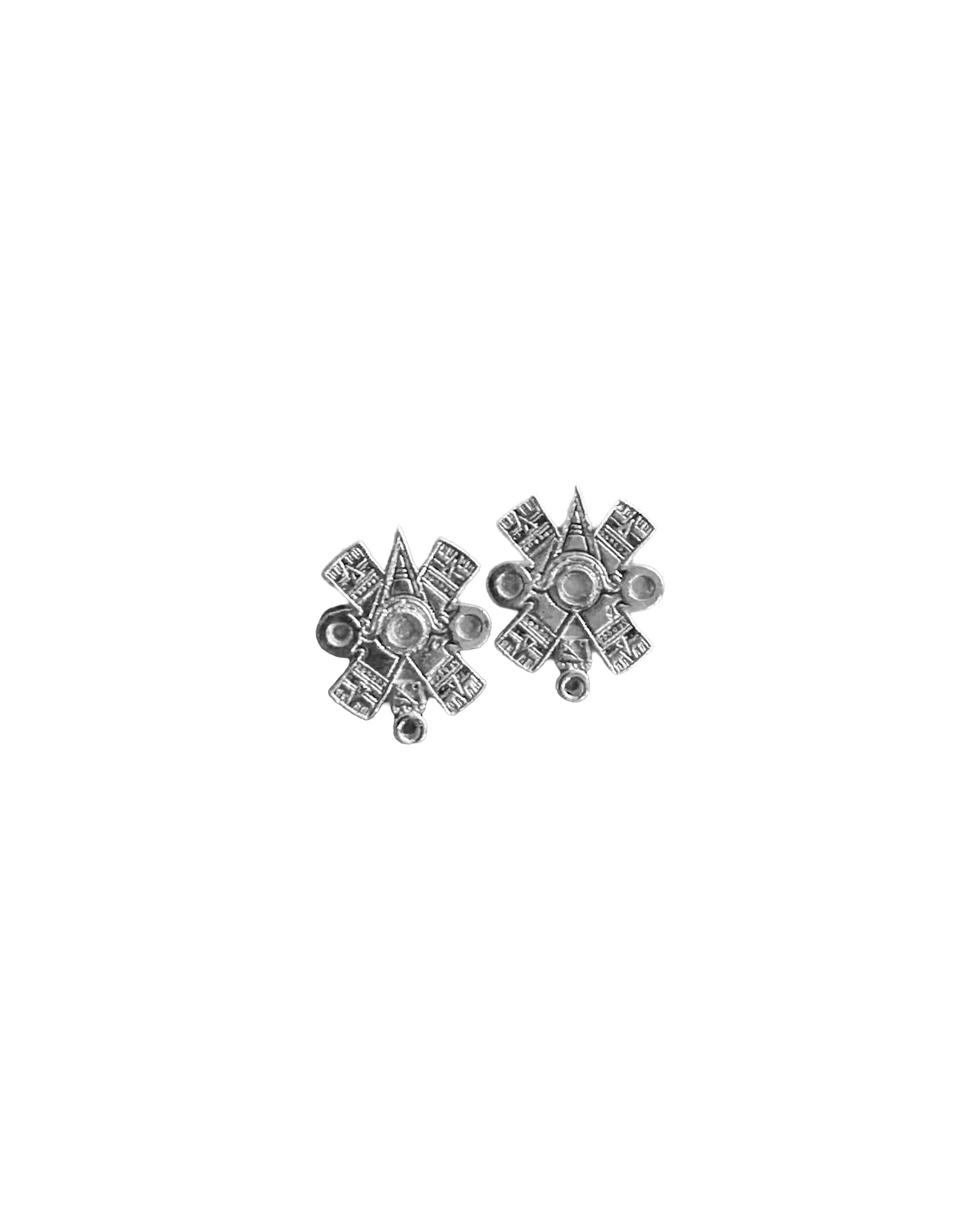 SILVER NAHUI OLLIN EARRINGS